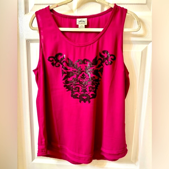 Ariat Sleeveless Top-Large - Picture 2 of 4